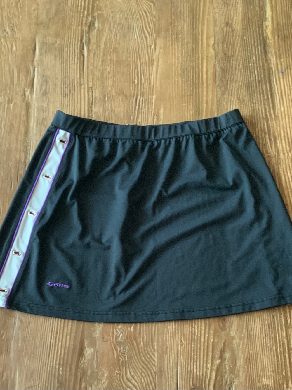 bolle sport golf/tennis Black Mini with White and Purple Side Stripes
